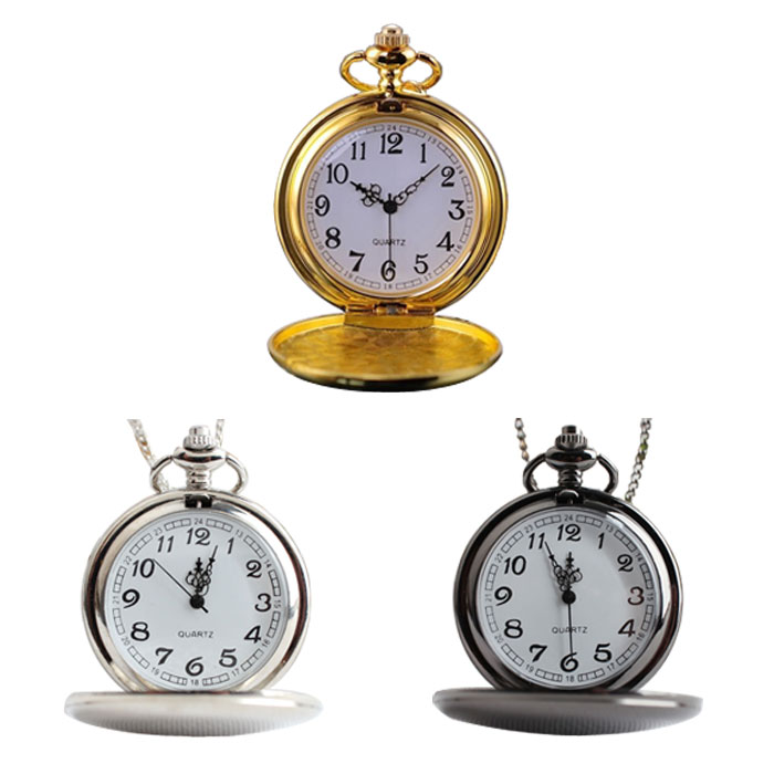 アンティーク風 懐中時計 Pocket Watch インテリア 画面スケルトン 鏡面仕様 ネックレス◇ALW-QUARTZ-1