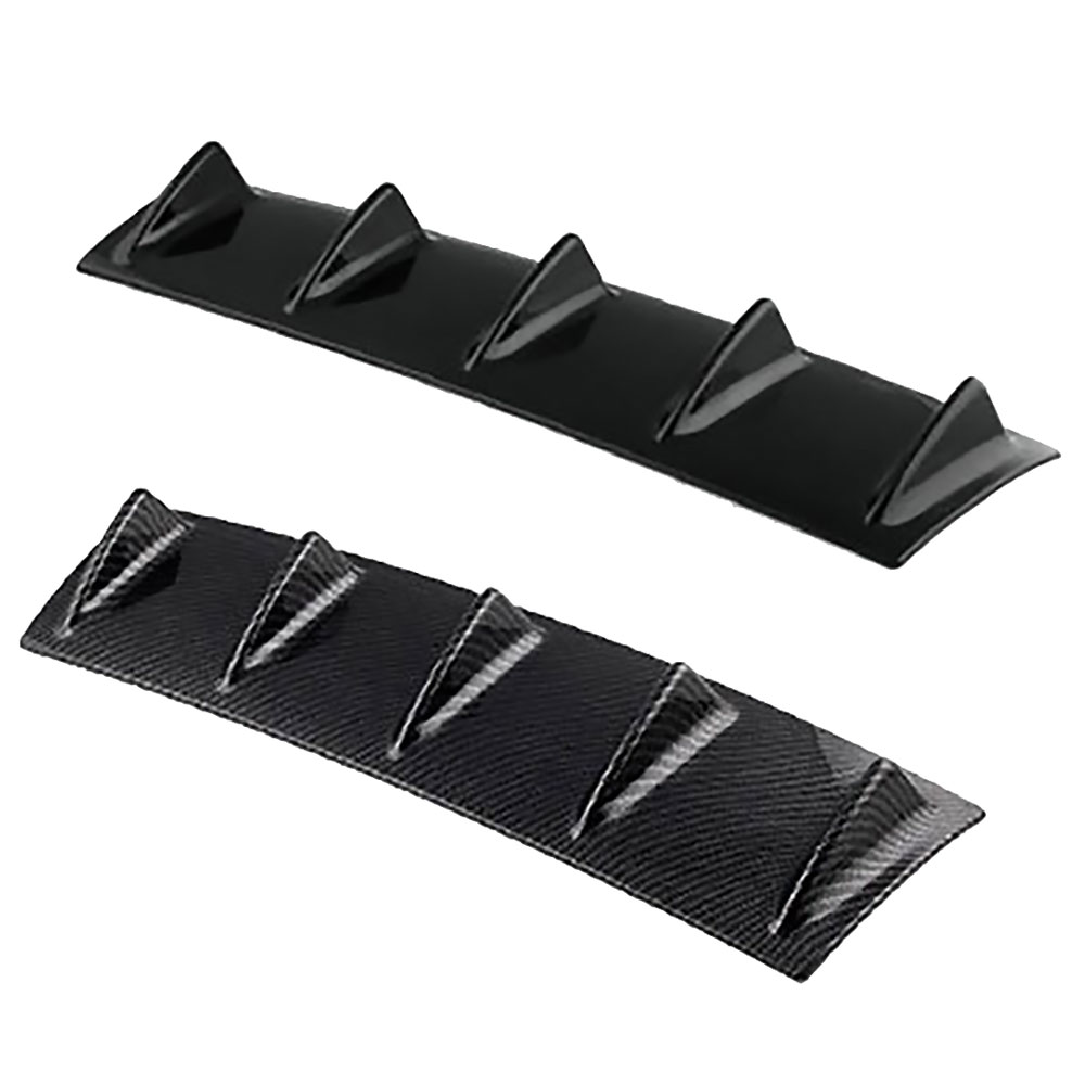 楽天市場 5フィン リアディフューザー 汎用 Mサイズ リアバンパーリップ エアロフィンエアロパーツ ドレスアップ カスタム 車用品 カー用品 Alw Ssw005 M Shop Always 楽天市場店