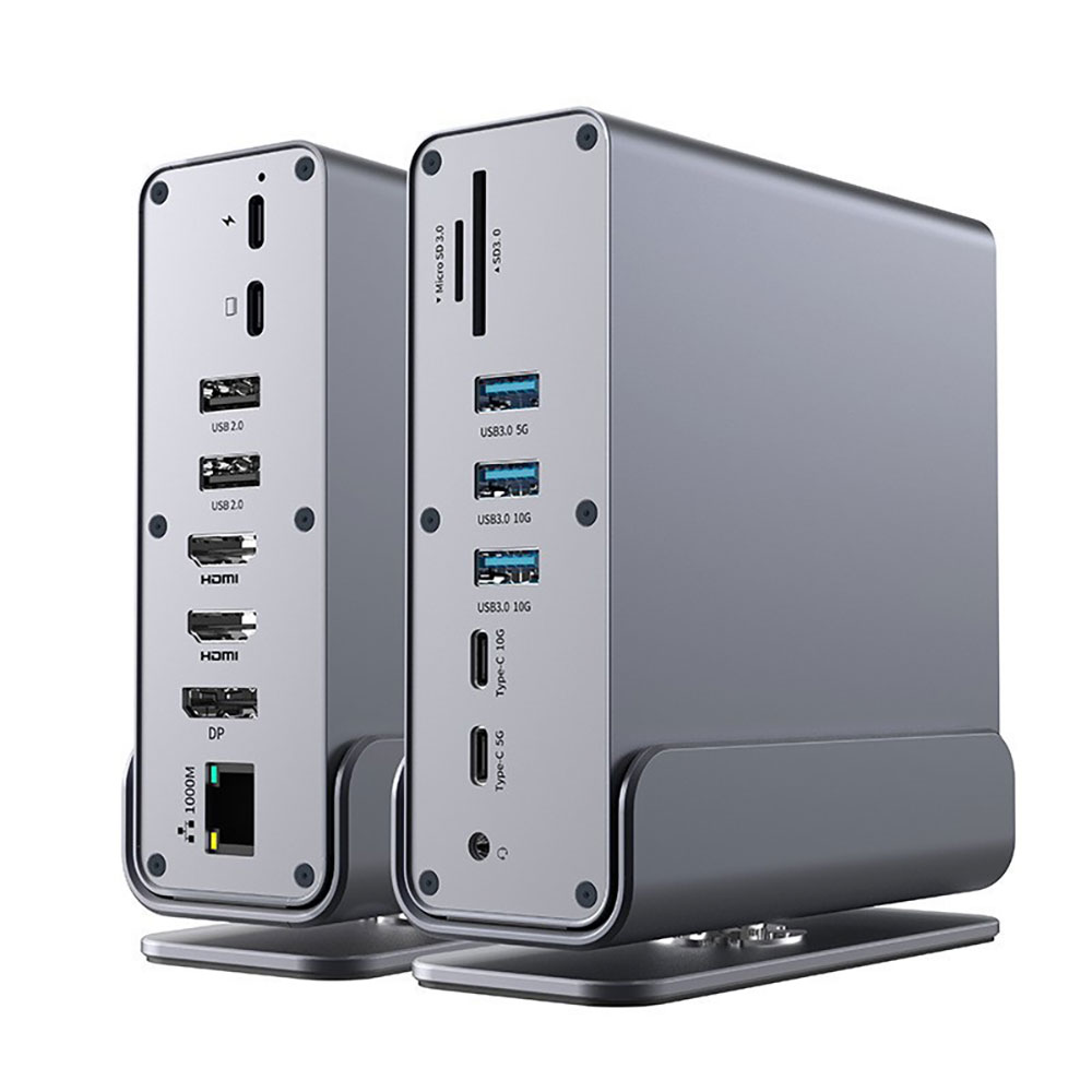15インチ1 USB-C 高閣型 縛ステイション 最大限度10Gbps USB Type-C こしき 15界面 4K HDMI×2 DP×1 USB3.0 PD申し受ける 相応う hub 高解像力 USBこしき ギガビット相応う 有線 ローカルエリアネットワーク SD microSD 歌留多主導者 MacBook 万覚え帳パソコン ◇ALW-KC742【電子メイル便】 | USB界面 取りひろげる 境界線の外側備品