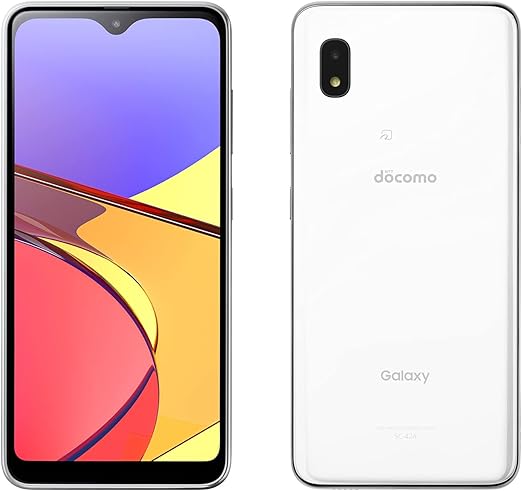 新品・未当て嵌める   SIM無償性 docomo Galaxy A21 SC-42A 白いこと  スマホ本体 かっこ良い電話機本体