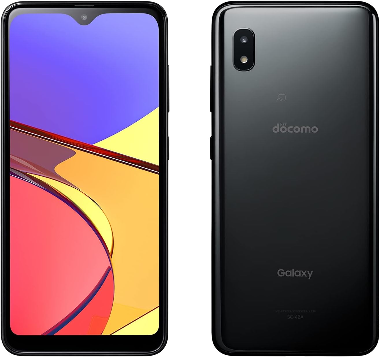 新品・未当て嵌める  SIM無償性 docomo Galaxy A21 SC-42A  スマホ本体 かっこ良い電話機本体 黒いこと