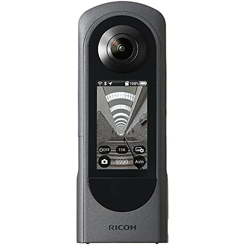 RICOH THETA S ブラック リコー シータ 360度全天球カメラ ワンショットで360度の高画質な撮影ができる「RICOH THETA S」新