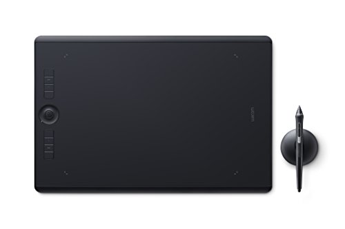 ワコム ペンタブレット ペンタブ Wacom Intuos Pro Lサイズ プロ 板タブ Wacom Pro Pen 2 付属 Windows Mac 対応 PTH-860/K0 (ブラック)