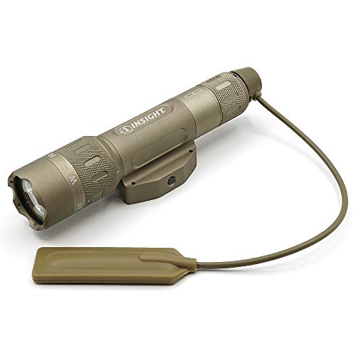 超リアル刻印入  良品武品   INSIGHTタイプ WMX200 ウェポンライト タクティカルライト ホワイトLED  IRモード FDE (フラットダークアース)