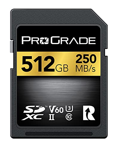 ProGrade Digital (プログレードデジタル)  SDXC UHS-II V60  GOLD 512GB 定まりインポート品