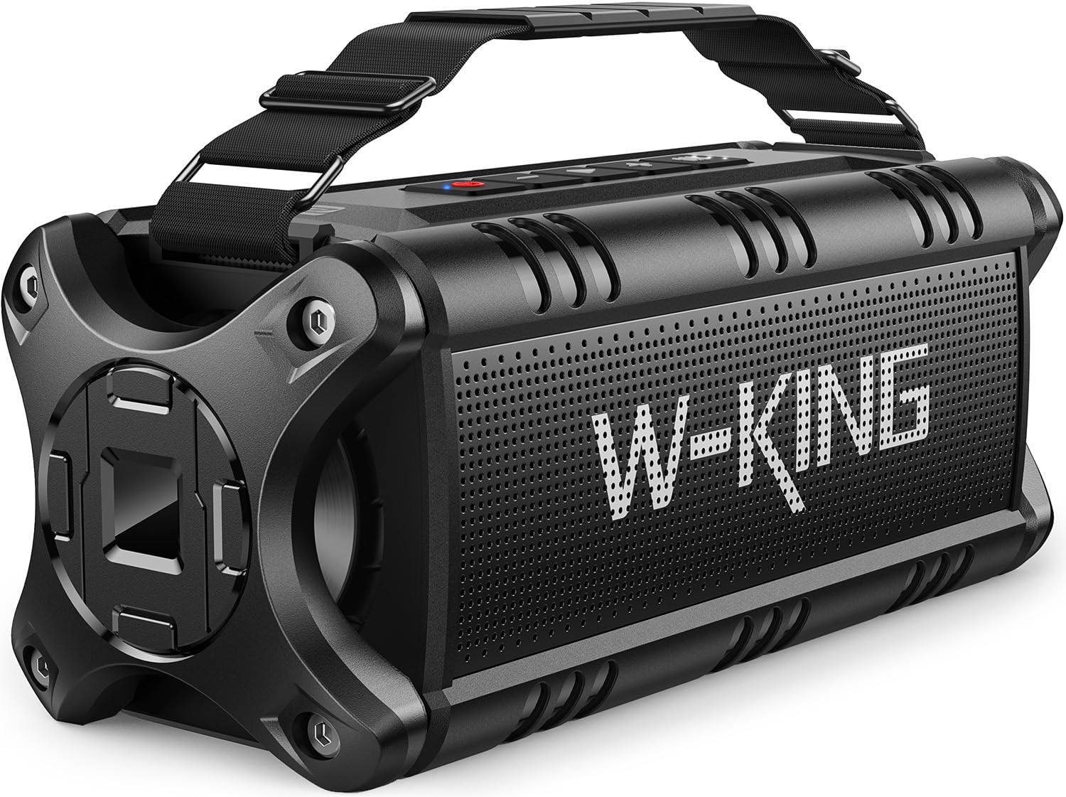 Bluetooth 金棒引き、W-KING 50W 無線電話金棒引き bluetooth 重低音部、IPX6 雨合羽携帯型金棒引き 40第四次元年代順の連続生まれ変わり/強化因子された低音部(イコライザー)/2台有りの実輪っか/力強さ預金金融機関/Bluetooth 5.0/マイ