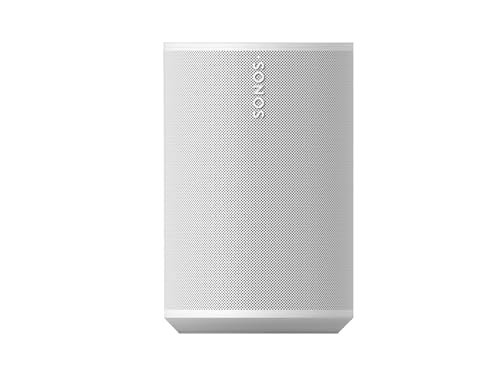 Sonos Era 100 かっこ良い金棒引き サラウンドリヤスピーカー ステレオありの実相応う bluetooth5.0 携帯型金棒引き 無線電話 適用業務相応う 内蔵マイクロホン積み上げる アイコンサウンド 無線LAN Apple Air Play 2 アンプリファイアー/ツイーター/ウーファー 白いこと