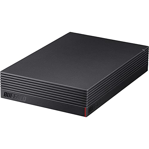 外付けハードディスク 4TB バッファロー CMR HDD採用 テレビ録画/PC/PS4/4K対応 nasne・・対応 静音コンパクト 日本製 故障予測 みまもり合図 HD-ACD4U3