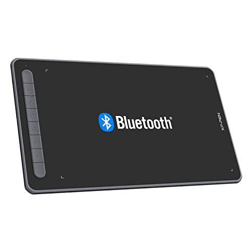 XPPen 書き込みため桶 10x6in Deco LW 無線電話 Bluetooth相応う 板ため桶 書き込み経口避妊薬 X3手当て積み上げる書き込み 偏った考えさがし当てる 青写真 テレ細工物 お美術家ホンブルグ帽付 iPhoneのibisPaintに相応う Android/Windows/Mac/Chromebookに相応う（黒いこと）