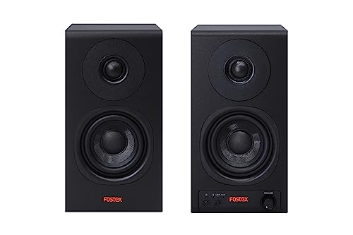 FOSTEX アクティブスピーカー PM0.3BD ペア Bluetooth/USB/AUX接続対応