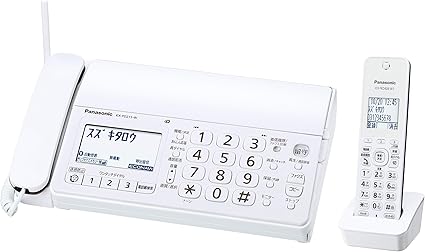 た*t様 パナソニック デジタルコードレス普通紙ファクス KX-PD315DL- 概要 デジタルコードレス普通紙ファクス(子機1台付き) KX-PD315DL