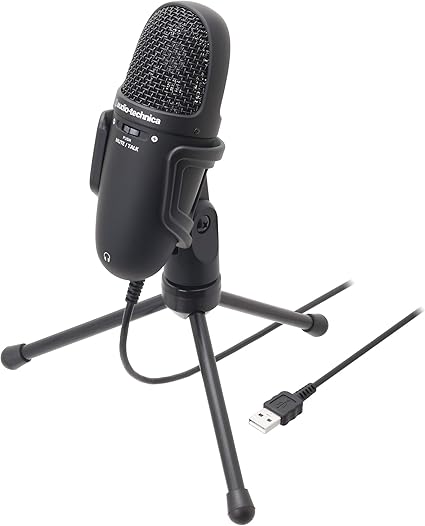 オーディオテクニカ (Audio Technica) USBコンデンサーマイク 高品質 在宅勤務/生放送/録音/動画配信/ポッドキャスト AT9934USB ブラック｜ショップあまのとり