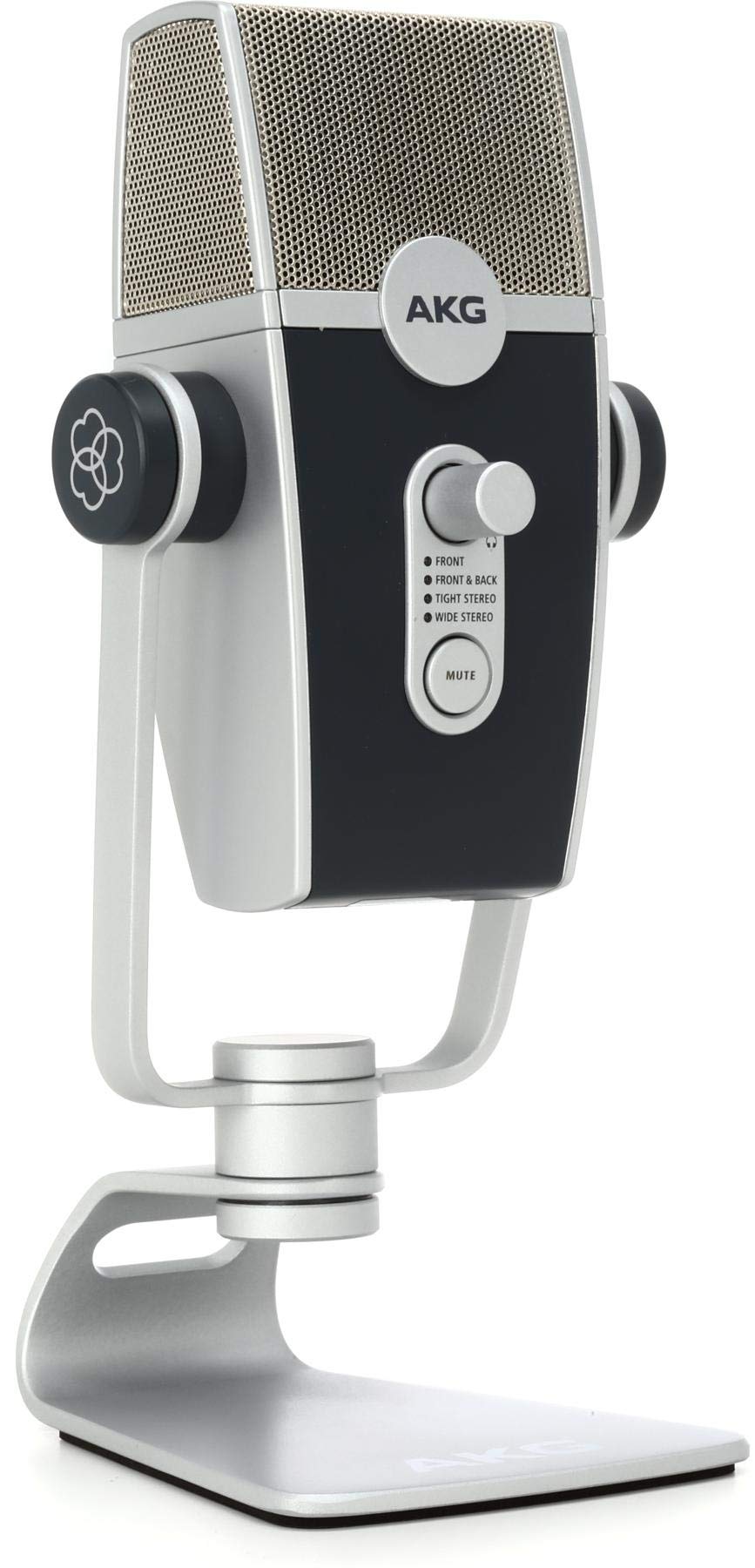 AKG USB コンデンサーマイク iOS Android Mac Windows PC用 Blucoil Pop Filter Windscreen 3-FT USB 2.0 Type-A 延長ケーブル LYRA C44 シルバー