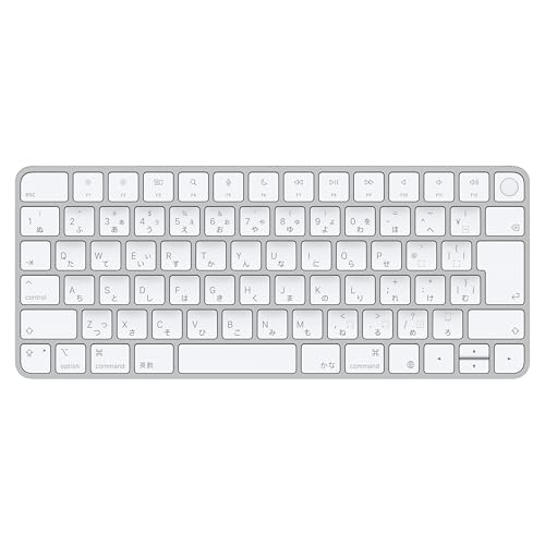 Appleケイ素樹脂積み上げるMac模範例用 Touch ID積み上げる Magic Keyboard - 日本語(JIS)   1回の申し受けるで約1か月以上も使えます