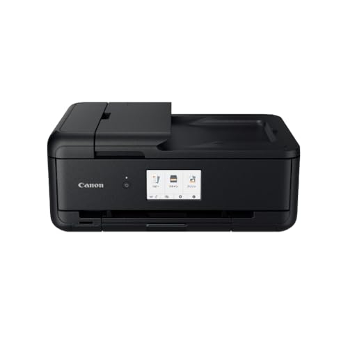 キヤノン Canon 色つや刷り上げる A3刷り上げる相応う インクジェット練りあわせる機 TR9530a BLACK A4走査/A4転写物相応う 相応うインキBCI-380/381続きもの 2024年秋冬模範例