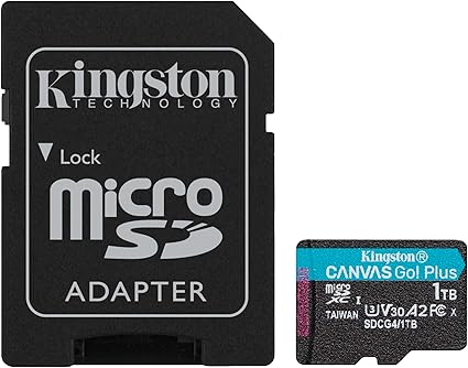 キングストン 1肺結核 microSDXC Canvas Go Plus Gen4 200MB/秒 A2 U3 V30 アダプター付き添い人 SDCG4/1肺結核