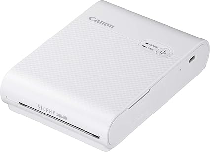 Canon スマートフォン用プリンター SELPHY SQUARE QX10 ホワイト(高耐久/シール紙/コンパクト)