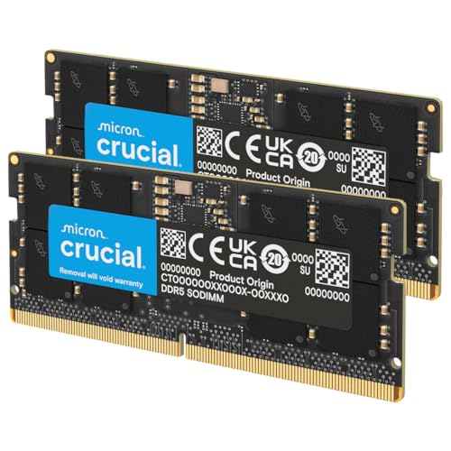 楽天市場】crucial ノートPC用増設メモリ 32GB(16GBx2枚)DDR5 5600MT/s