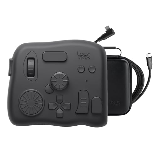 TourBox Elite 押し手デバイス Bluetooth 肌の感覚手答え 映像 活動写真まとめ上げる ポスプロ モデリング 色合い手を加える 活動写真産業 小間絵 日おおい取りまわし ClipStudioPaint Photoshop DaVinciResolve FCPX Premiere Filmora Lightroom Capcut AutoCAD 板ため桶 液ため桶 二十日鼠相応う