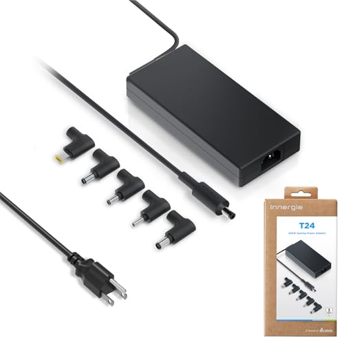 ゲーミング pc ノートパソコン用 大出力 ACアダプター 240W 5種類のプラグ付き 充電器 (デルタ電子)
