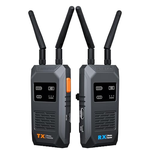 ワイヤレス HDMI 送受信機セット 小型 5G 200M Lemorele ワイヤレス HDMI 無線 拡張モード 4台増設可能 WIFI/設定不要 1080PフルHD/5G超低遅延 音画同期 200m安定転送距離 TV/PC/Mac/Laptop/Window/カメラ/監視カメラなど対応 収納に便利【日本技適認証取得】ダークグレー｜ショップあまのとり
