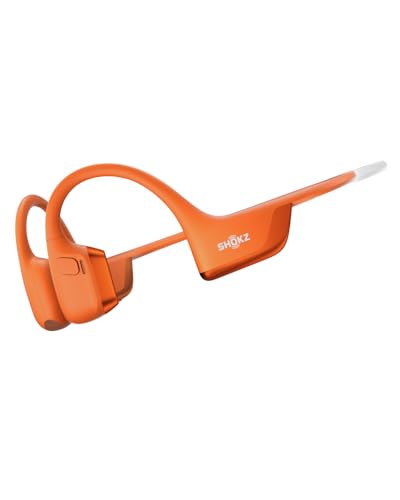 Shokz (ショックス) OpenRun Pro 2 Mini 骨伝導イヤホン ワイヤレス bluetooth5.3 オープンイヤーヘッドホン 耳を塞がない 自動ペアリングヘッドフォン マイク付き 技適認証済み ランニング スポーツイヤフォン P55防水 急速充電 12時間再生 USB-C充電 オレンジ｜ショップあまのとり