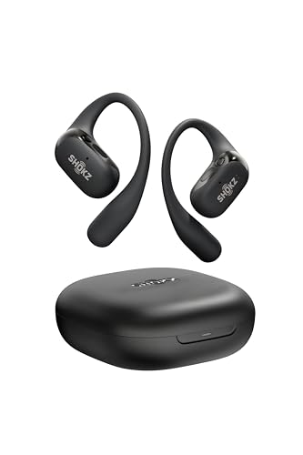 Shokz オープンイヤー イヤホン ワイヤレスイヤホン OpenFit 2+ Dolby Audio対応 / 17.3mm 大型ドライバー / 合計48時間再生 / 音漏れ抑制技術 / IP55防水 Bluetooth 5.4 物理ボタン ワイヤレス充電 急速充電 マイク付き AIノイキャン通話 9.4g超軽量 耳を塞がない ブラック｜ショップあまのとり