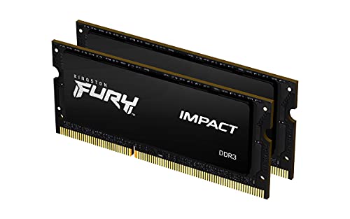 キングストン Kingston FURY ノートPC用メモリ DDR3L 1866MT/秒 16GB (8GB×2枚) Kingston FURY Impact インパクト CL11 1.35V SODIMM KF318LS11IBK2/16 製品寿命期間保証