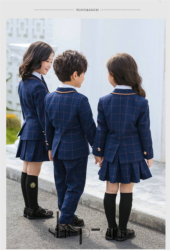 価格 送料無料 子供服 入学式スーツ 子供 セーラー服 チェックスカート キッズ 卒業式 5点セット 女子学生制服 上下セット フォーマル  スクールシャツ ジュニア 入学式 男の子 女の子 高校生 子どもダンス 演出服 学生服 コスチューム 七五三 発表会 結婚式 100cm-160cm  ...