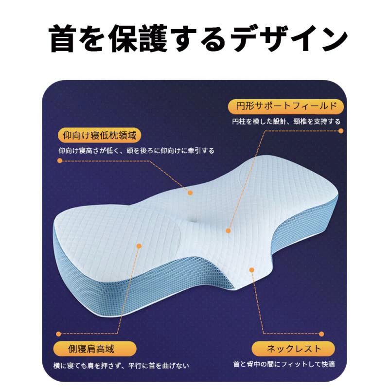 低反発枕 枕 プレミアム いびき防止 ストレートネック 快眠 誕生日 新生活 ギフト クリスマス プレゼント 福袋 父の日 母の日 新生活 引っ越し