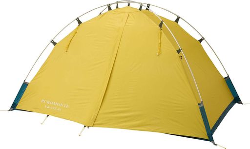 プロモンテ(PuroMonte)アウトドア天幕e-Ventシングルウォールアルパインテント2人用前室付黄色(YL)VB23Z