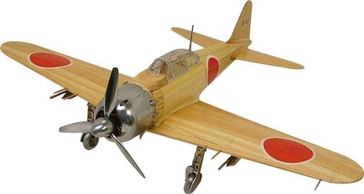 ウッディジョー 1/24 零戦 木製模型 組み立てキット (飛行機)|ショップアンドアンド