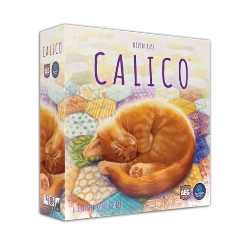 AEG\u0026FlatoutGames|Calico-身寄り全員で楽しめる勝ち取る歴のあるゲーム盤力くらべ|Cascadiaの造り手より|学びとる飾り気の無い|遊び分かりやすい|キルトを作って猫を引き付ける!|客体年歯10歳以上。