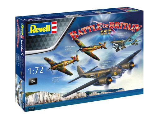 ドイツレベル 1/72 バトル・オブ・ブリテン 85周年記念4機セット プラモデル 03766 (飛行機)｜ショップアンドアンド 7,453円