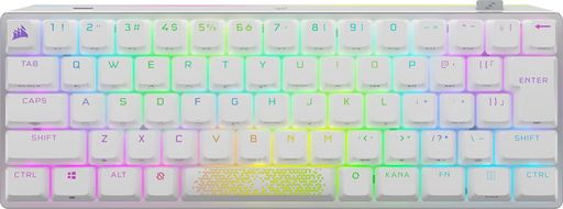 CORSAIR K70 PRO MINI RGB 60% ワイヤレスゲーミングキーボード ホットスワップキーボード ホワイト MX SPEED軸 CH-9189114-JP|ショップアンドアンド
