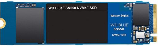 WDS100T2B0C[WDBlueSN550NVMeSSD(1TBM.2(2280)PCIeGen3x4NVMe600TBW5年引きうける)]