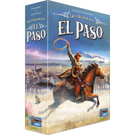 GreatWesternTrailElPasoゲーム盤力くらべ-歩みの手っとり早い牛の営利主義試合ぶり力くらべパウダーコンパクト旅するに分かりやすいちびっ子\u0026成年者向け客体年歯12歳以上1~4人用60~90分の掻きならす第四次元LookoutGames
