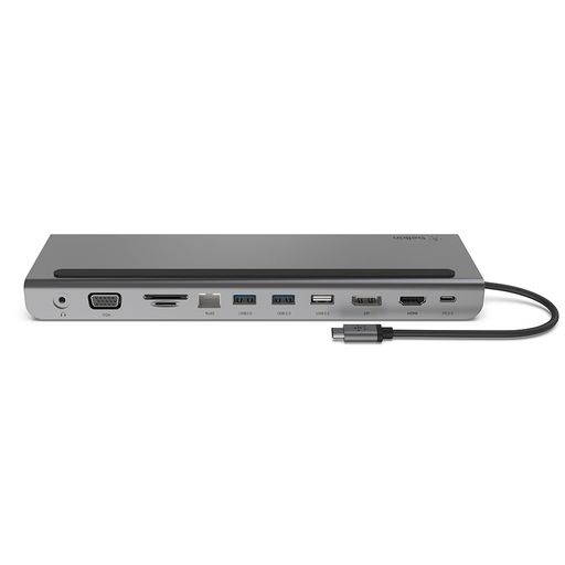Belkin テレワーク リモートワーク用 ドッキングステーション USB-Cハブ 11-in-1 HDMI/Displayport/VGA対応 最大100W PD対応 MacBook/MacBook Pro/MacBook|ショップアンドアンド