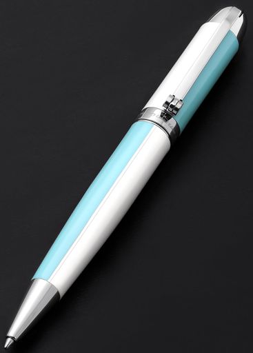 XezoVisionary並み並み書き込み式ボールペン。天の原青碧と白いことの色。500の制限事項版、禾穀類化。手作り