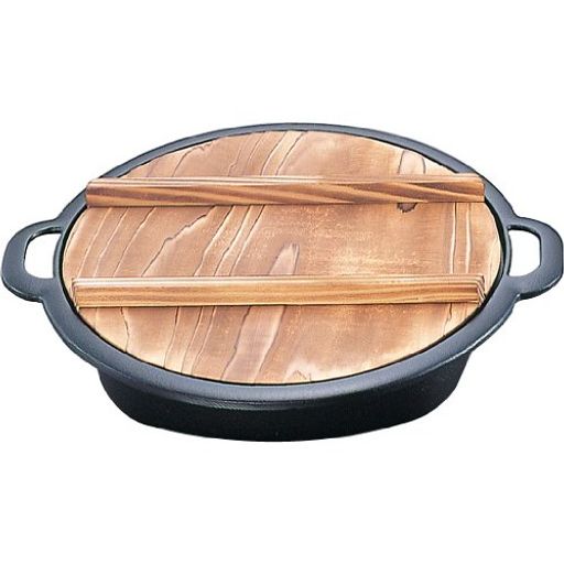 岩鋳Iwachu唐鋤焼兼用餃子鍋黒焼付内寸24x24cmIH相応う南部地方金物20044黒