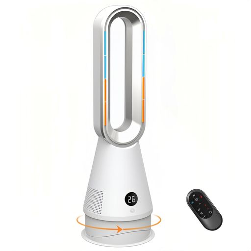 【やってまれ】セラミックヒーター 羽なし 冷暖タイプ 楽天市場】セラミックヒーター【2025革新冷暖兼用・1台6役・羽根なし