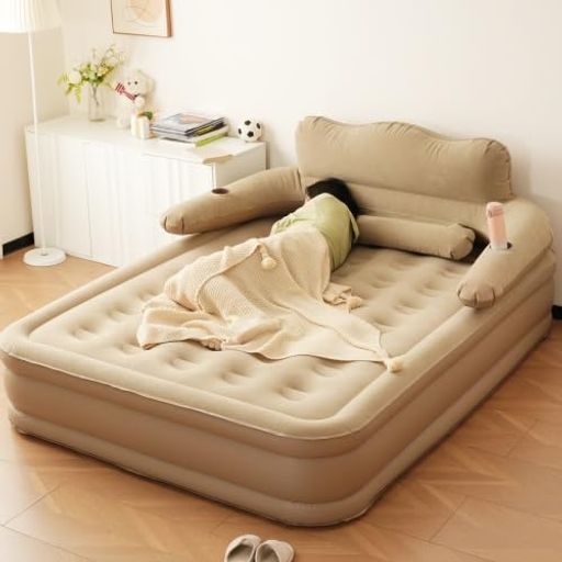BTM エアーベッド電動 ワイドダブルサイズ 196*150*47cm 空気ベッド キャンプマット インフレーターマット 自動膨張式 快適な寝心地 折り畳み 超軽量 コンパクト防災対策用に 来客用 予備ベ&hellip;｜ショップアンドアンド 16,628円