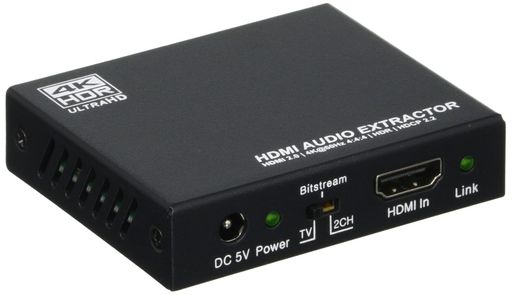 TEC テック HDMI音吐引きはなす器 4K60サイクル HDR入出力 THDTOA-4K60CW