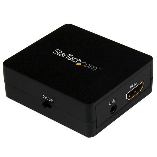 StarTech.comHDMIデジタルオーディオ懸け隔てる器2.1通信路3.5粍ステレオオーディオ最終生産物相応うtoslink(SPDIF)アダプター同梱(光デジタル最終生産物相応う)1080pHD2A
