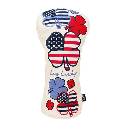 黒いことクローバー(BlackClover)ゴルフヘッドカバードライバー用信号旗デーDR取りまかなうFLAGDAYDRIVERCOVERWHITE/NAVY/REDBCJS5AF003DR