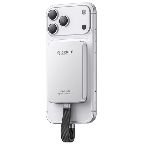 ORICO 1肺結核 外後ばらいSSD 磁石式 iPhone 17/16 Pro Max相応う USB3.2 Gen1 最大限度460MB/s USB-C/A 両用有線テレビ 磁着青写真 軽銀アロイ 経口避妊薬・パソコン・スマホ用携帯型記憶装置 -