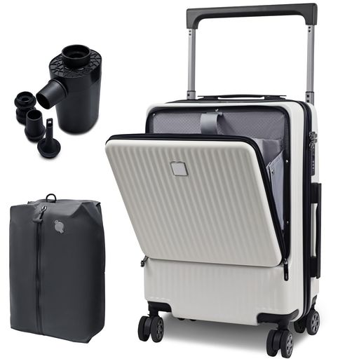 [Hanana] 旅行バッグ 無意味さ締め付ける袋付き添い人 電動揚水機付き添い人 3点仕掛ける 持ちはこび入れもの 大電気容量 機内持ち込み ワイドキャリーバー 前食い違い TSA鍵を掛ける 軽さ 静音 360度回転させる ダブルキャスター 商行為…