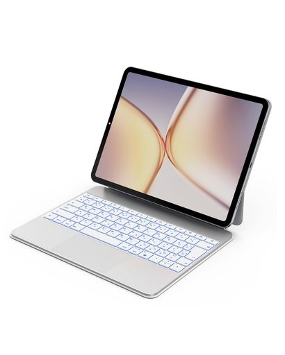 Bettdow【2026最新型】かっこ良い繋ぎ合わせる神通力鍵盤2025iPadAir713inch(M3)\u00262024Air6(M2)13inch相応う軽さ鍵盤入れもの独り申し受ける不必要金属元素ダイアログボックスiPadPro