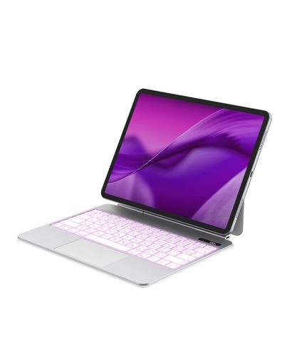 BETTDOW【新型軽さ】神通力鍵盤2025iPadAir713inch(M3)\u00262024Air6(M2)13inch相応う磁気鍵盤入れもの金属元素ダイアログボックス軽さiPadPro12.9inch第3/4/5/6時人通じる