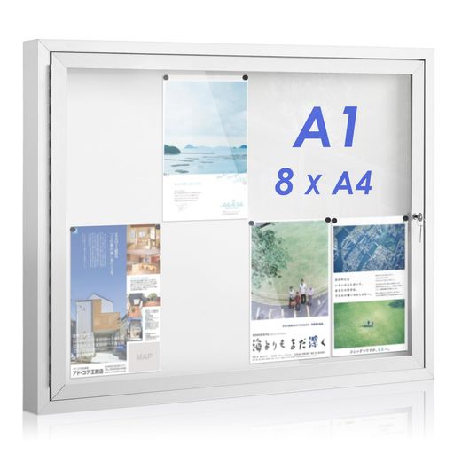 楽天市場】Swansea掲示板屋外マグネットボード壁付防水掲示板掲示用品